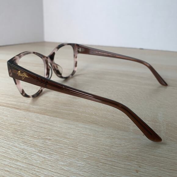 Maui Jim Summer Time MJ732-09T DAMAGED Brown Pink Tortoise Sunglasses 54-16 140 main image 5